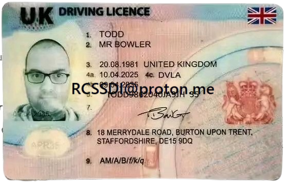 UK Driving Licence - Image 3